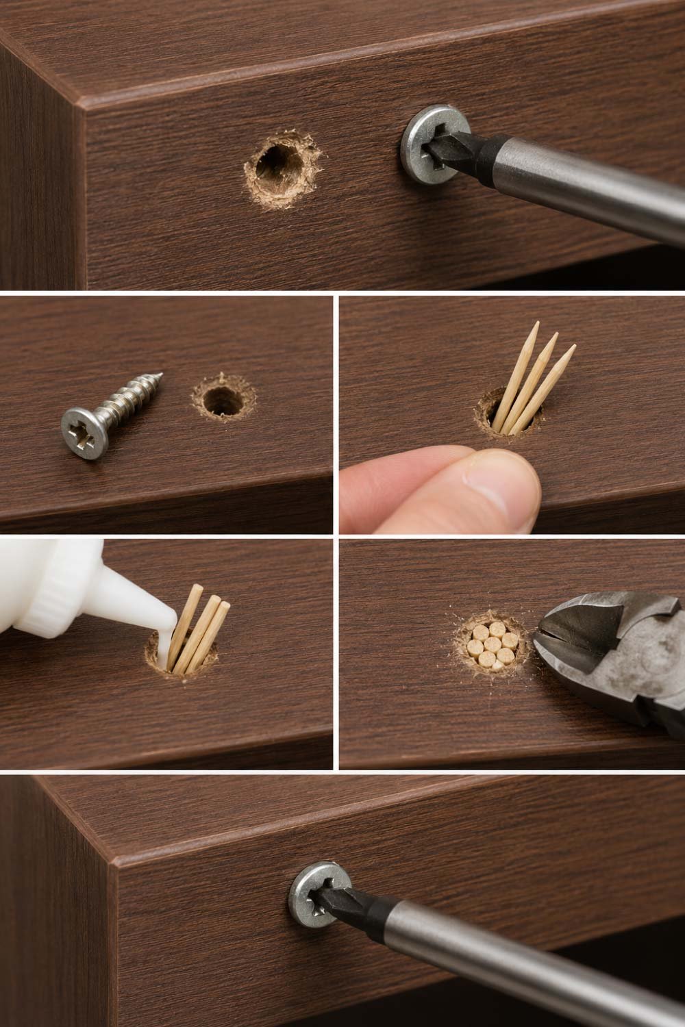 Toothpick or Matchstick Trick