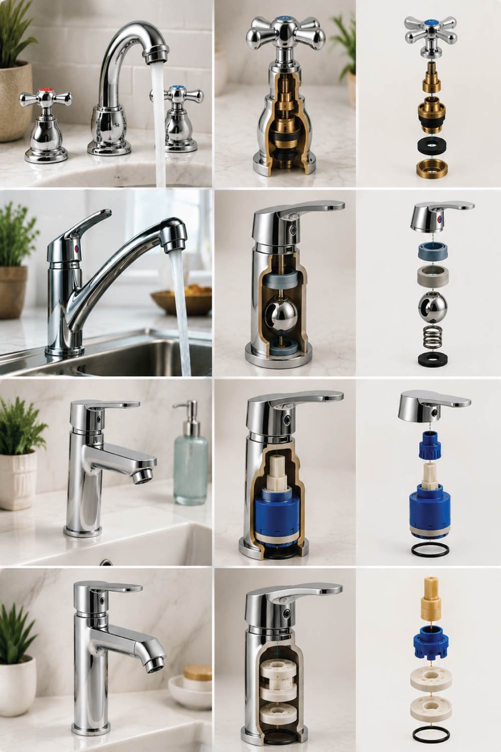 Types of Faucets and Why It Matters