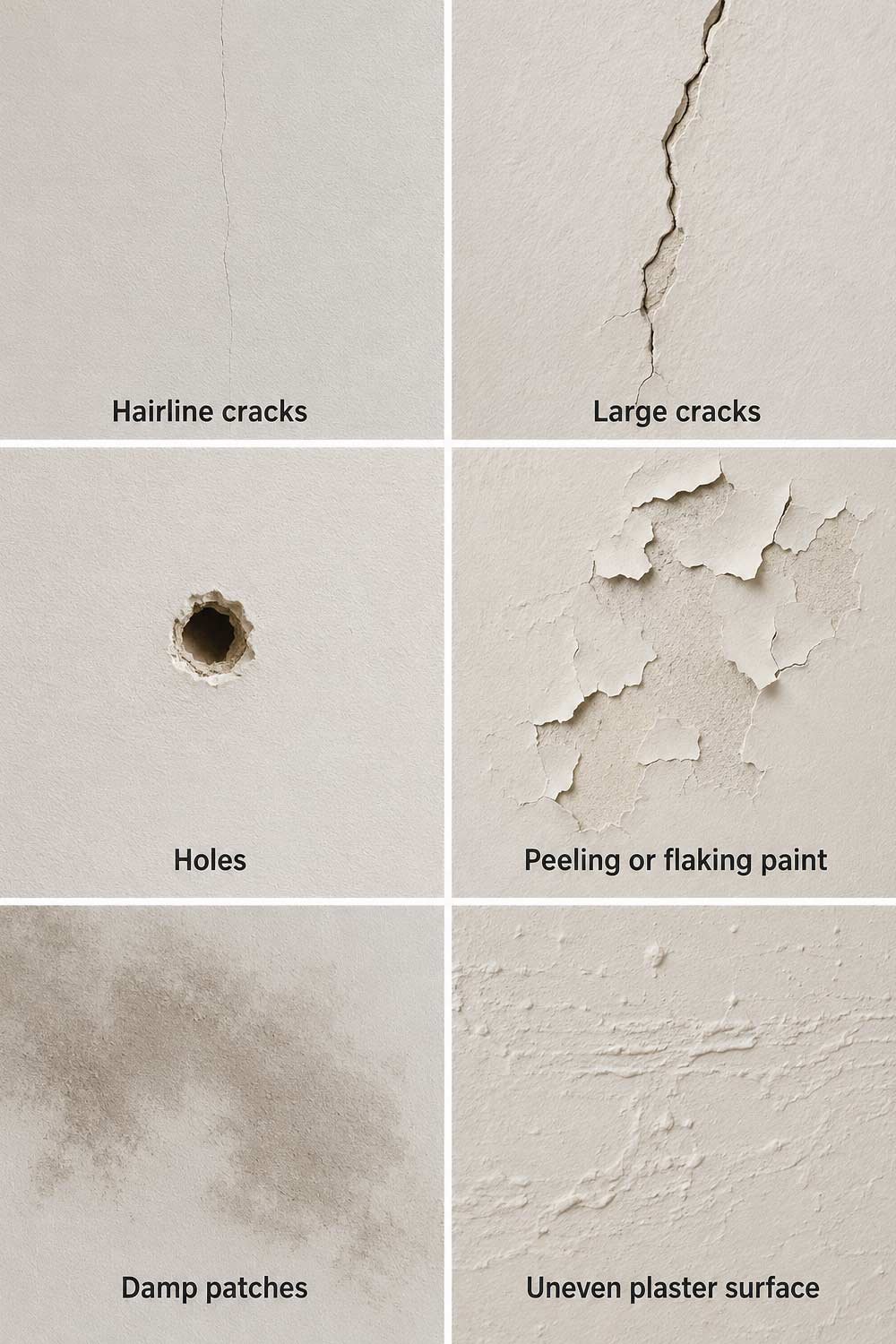 Understanding the Type of Wall Damage