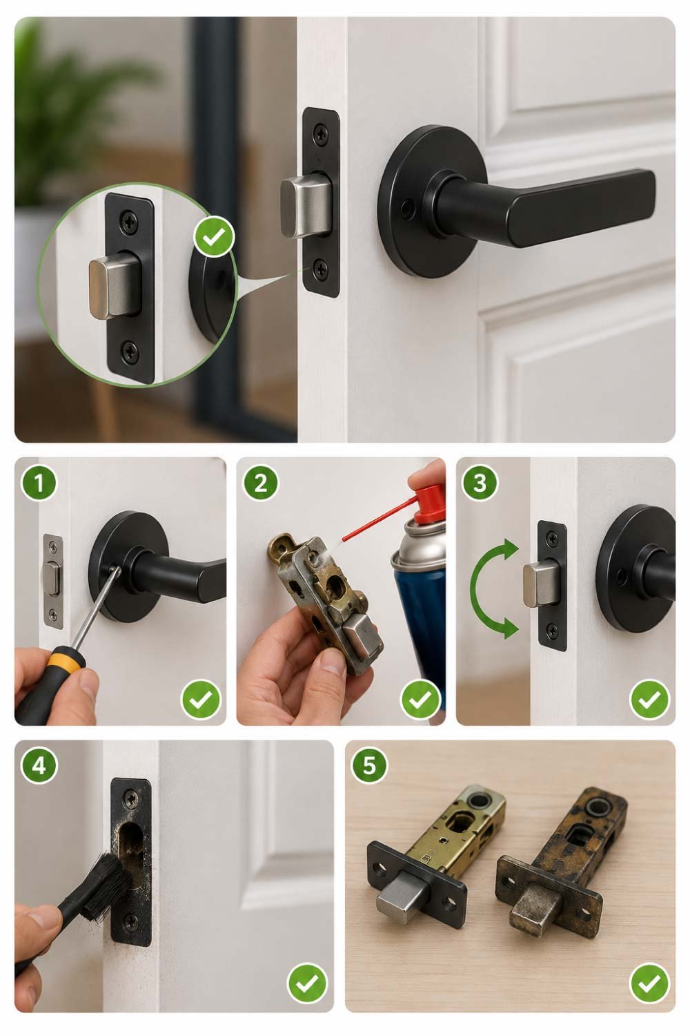 Use a Latch Adjustment Trick