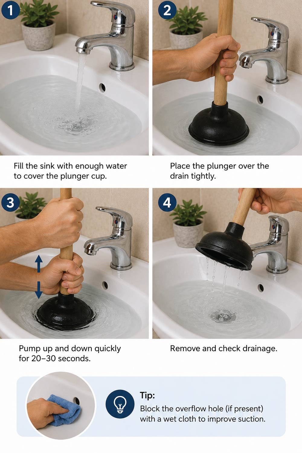 Use a Plunger