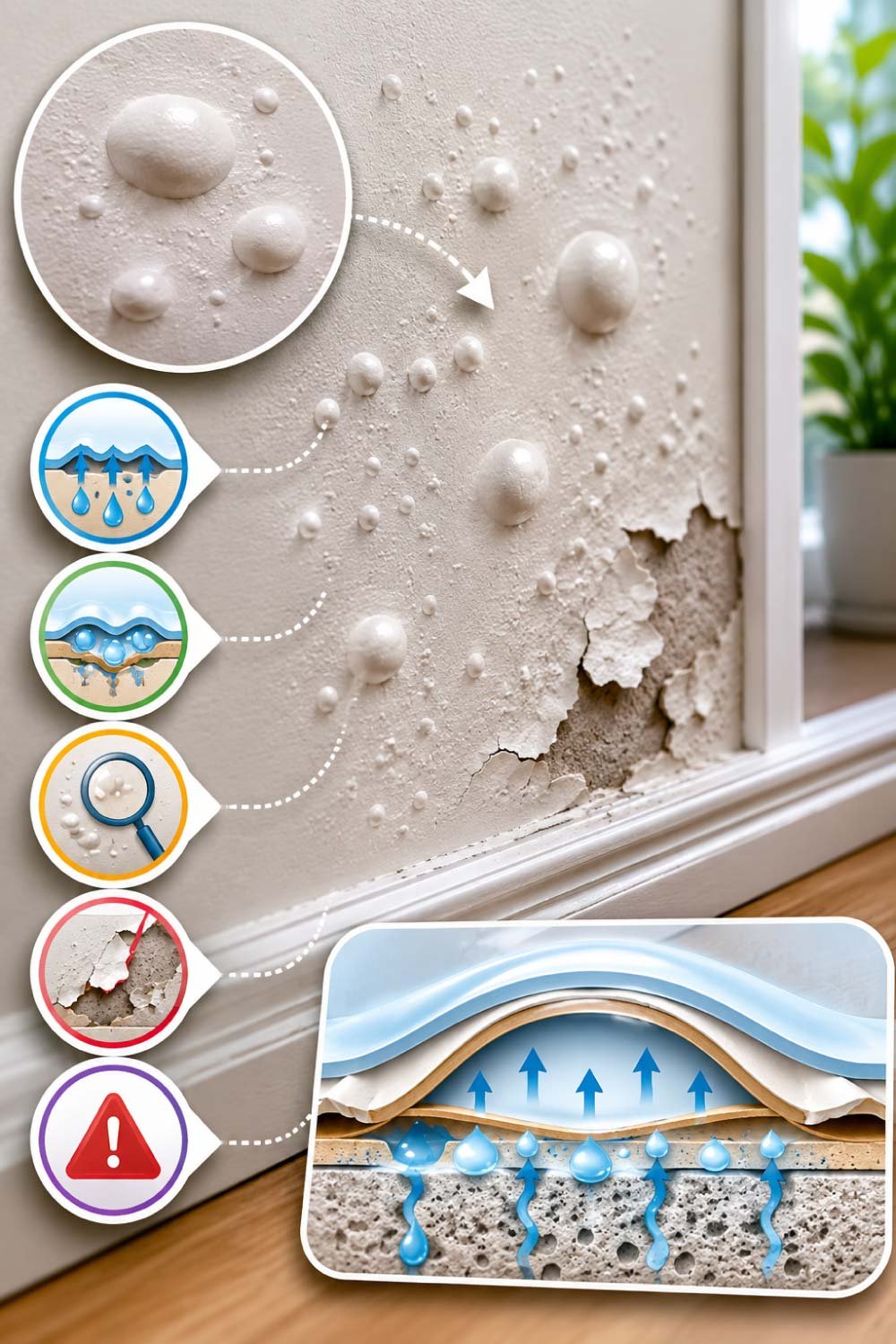 What Are Wall Paint Bubbles