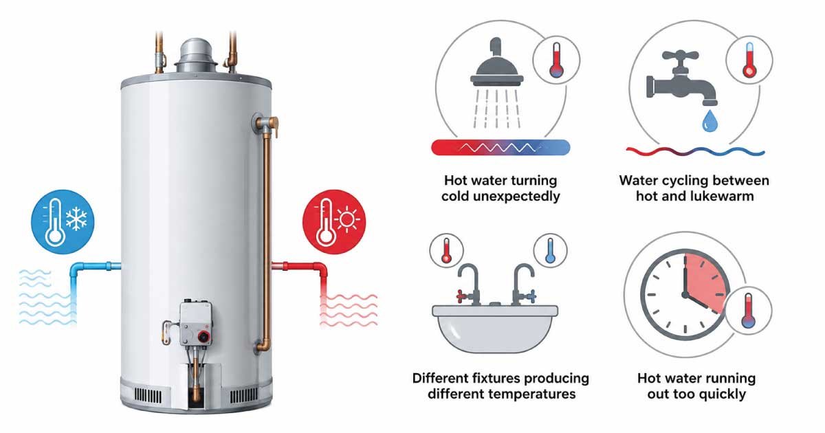 What Does Inconsistent Hot Water Mean
