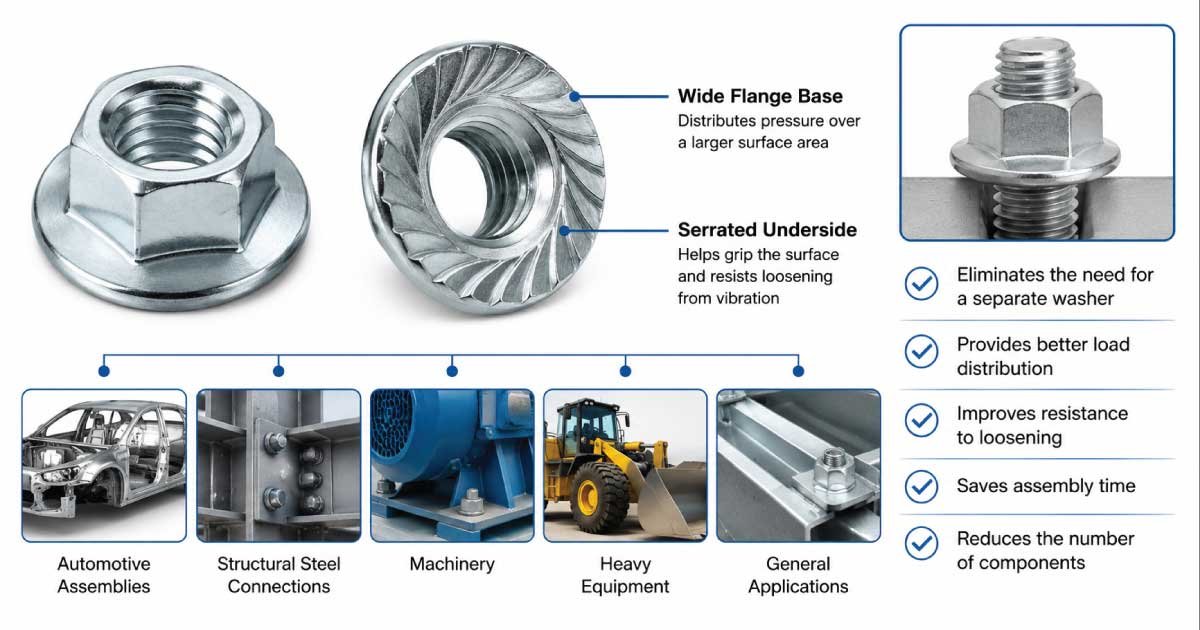 What Is a Flange Nut