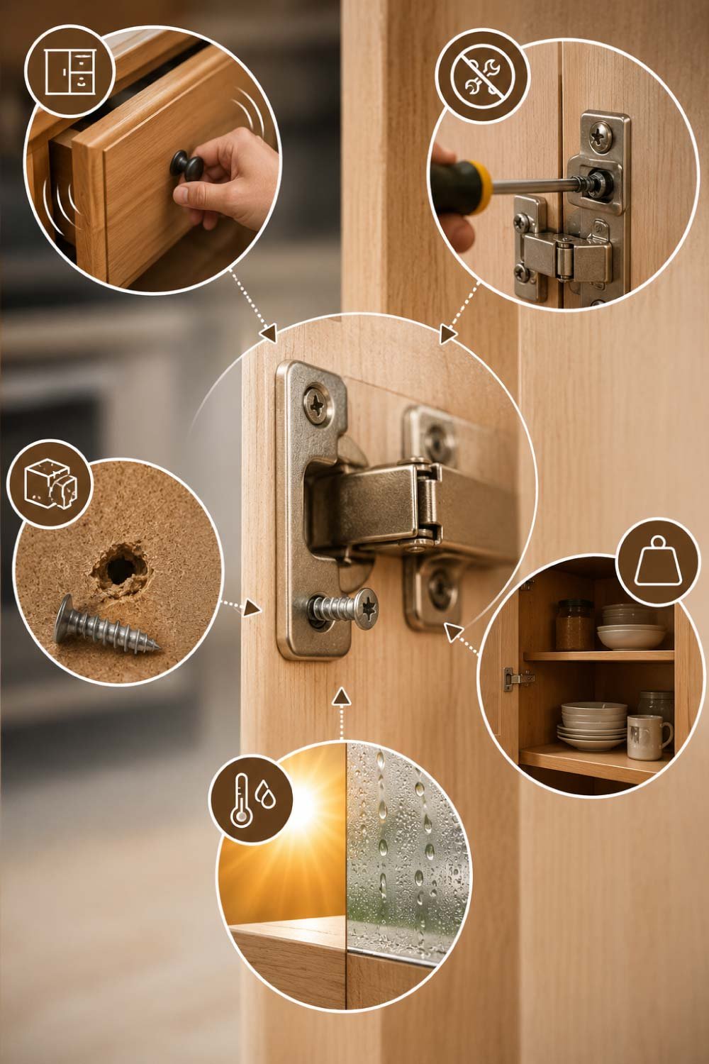 Why Cabinet Screws Become Loose in the First Place