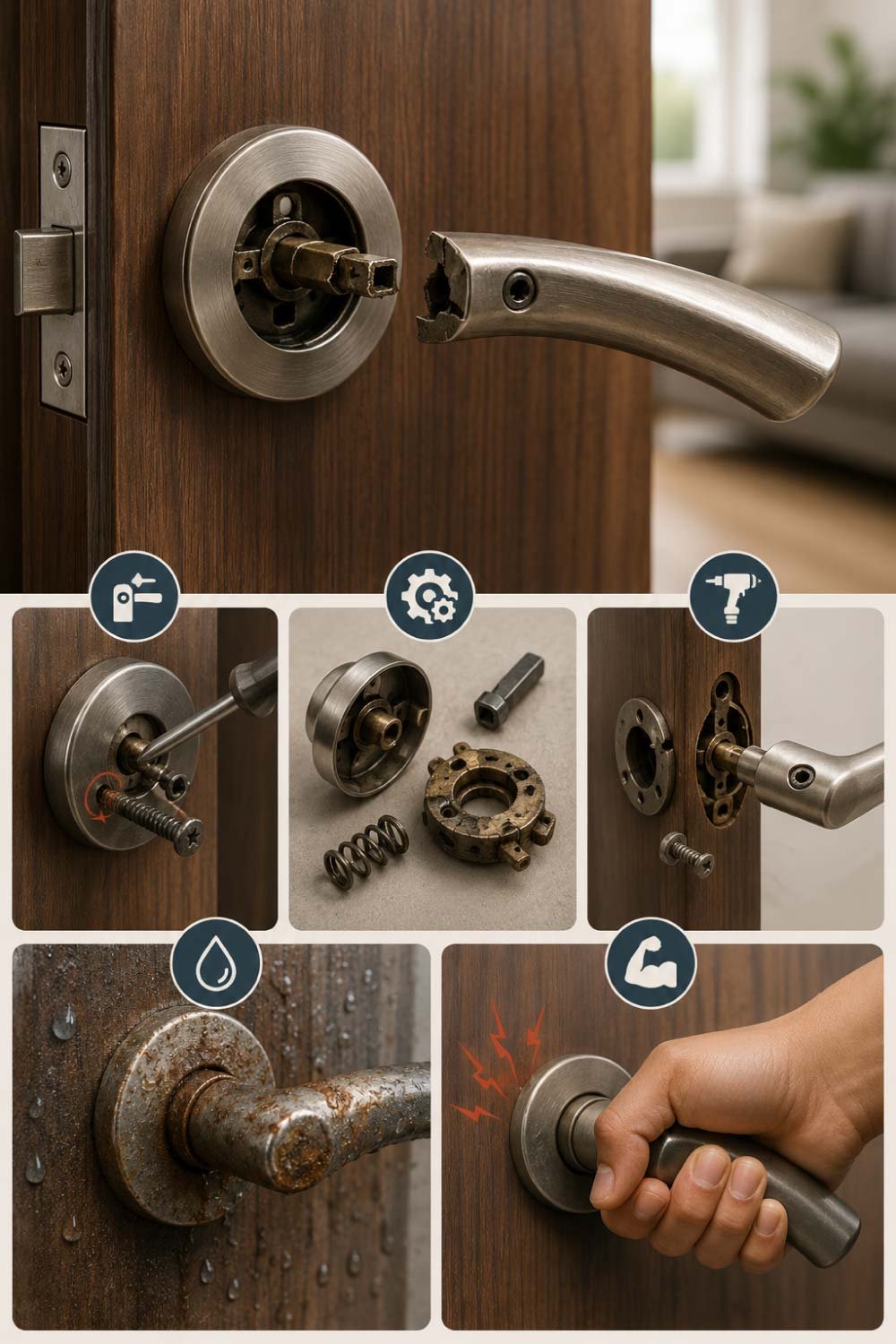 Why Door Handles Keep Breaking