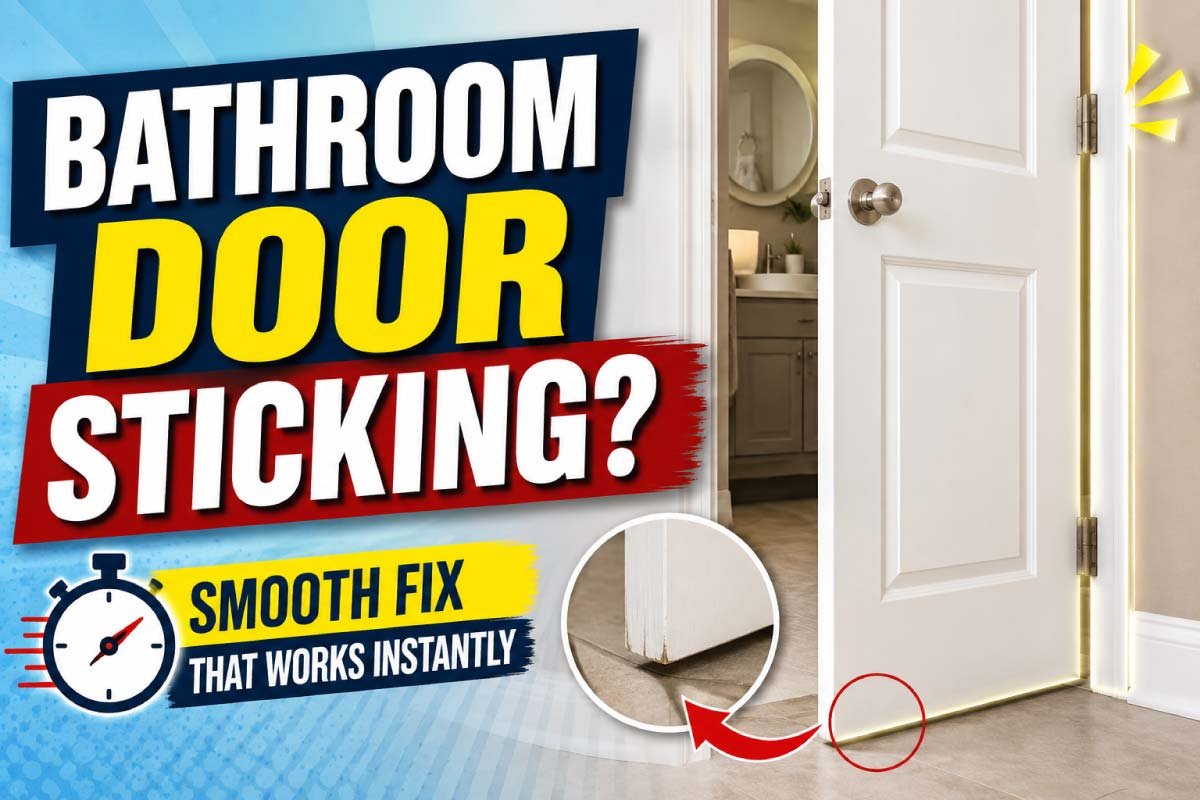 Bathroom Door Sticking
