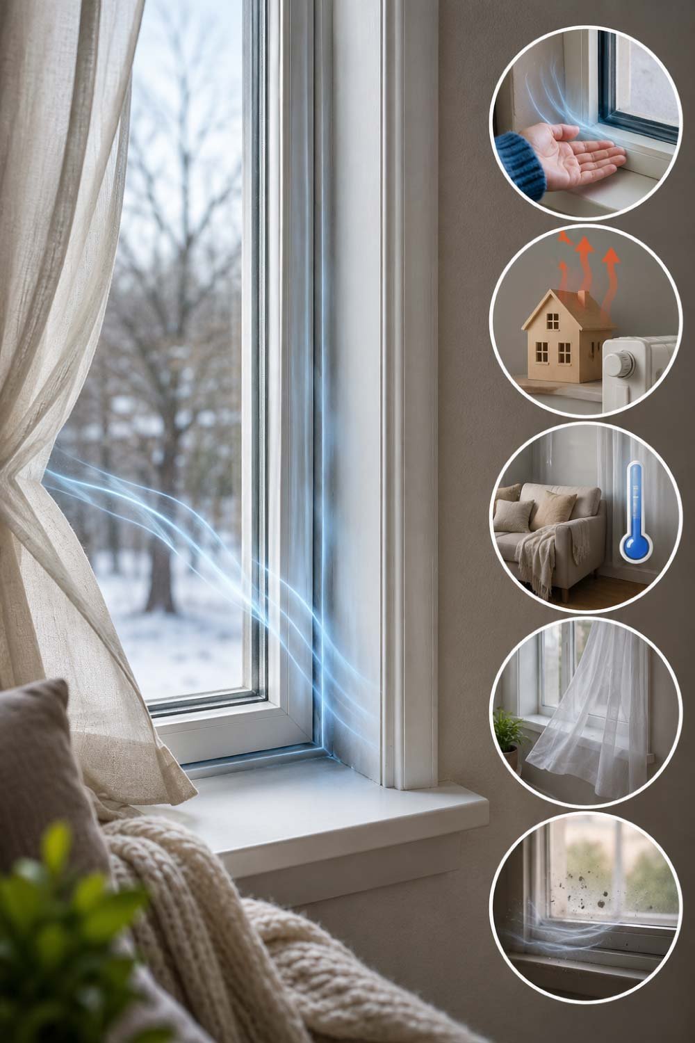 How to Detect Window Drafts Quickly