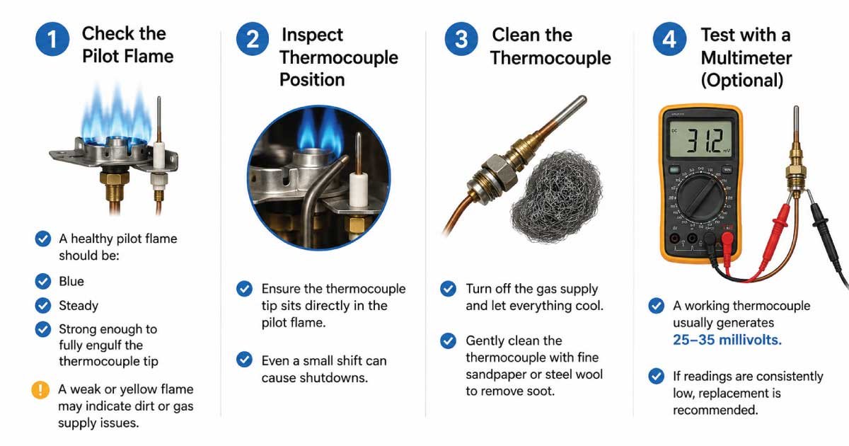 How to Diagnose a Thermocouple Problem