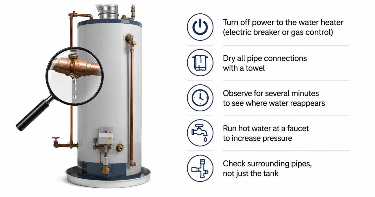 How to Identify the Exact Source of the Leak