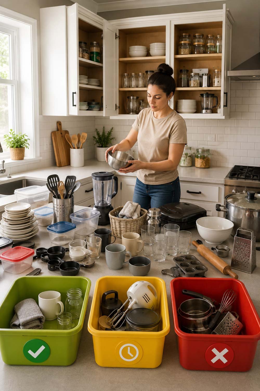 Start by Clearing Out the Clutter First