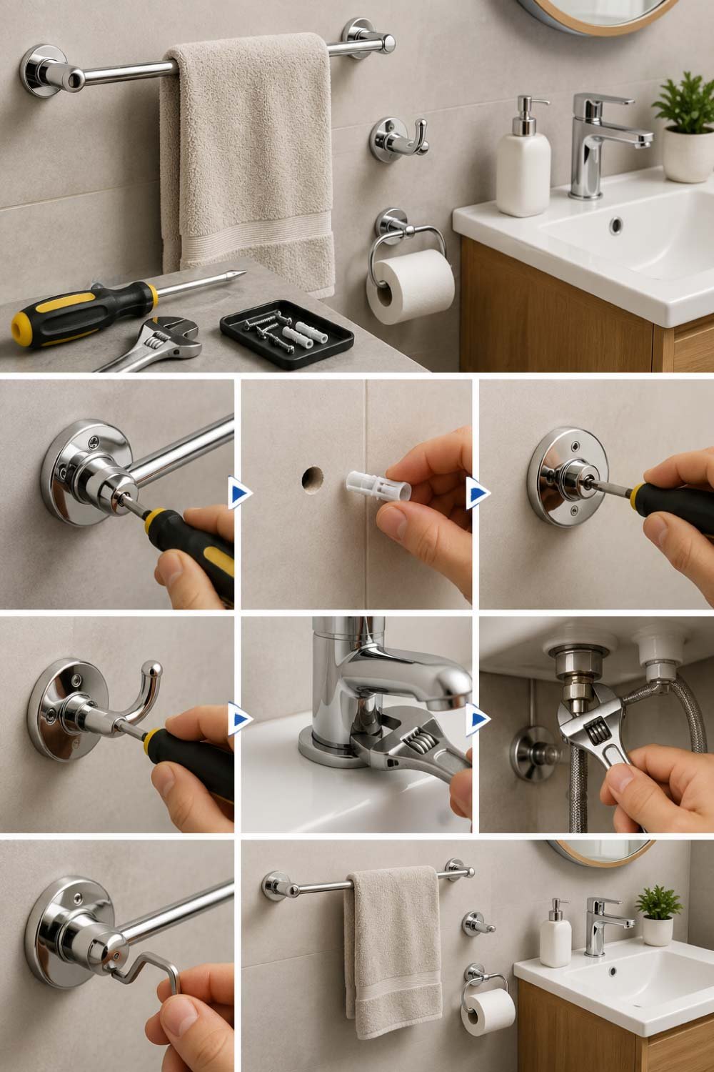 Step-by-Step Guide to Fix Loose Bathroom Fixtures
