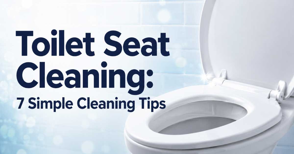 Toilet Seat Cleaning: 7 Simple Cleaning Tips