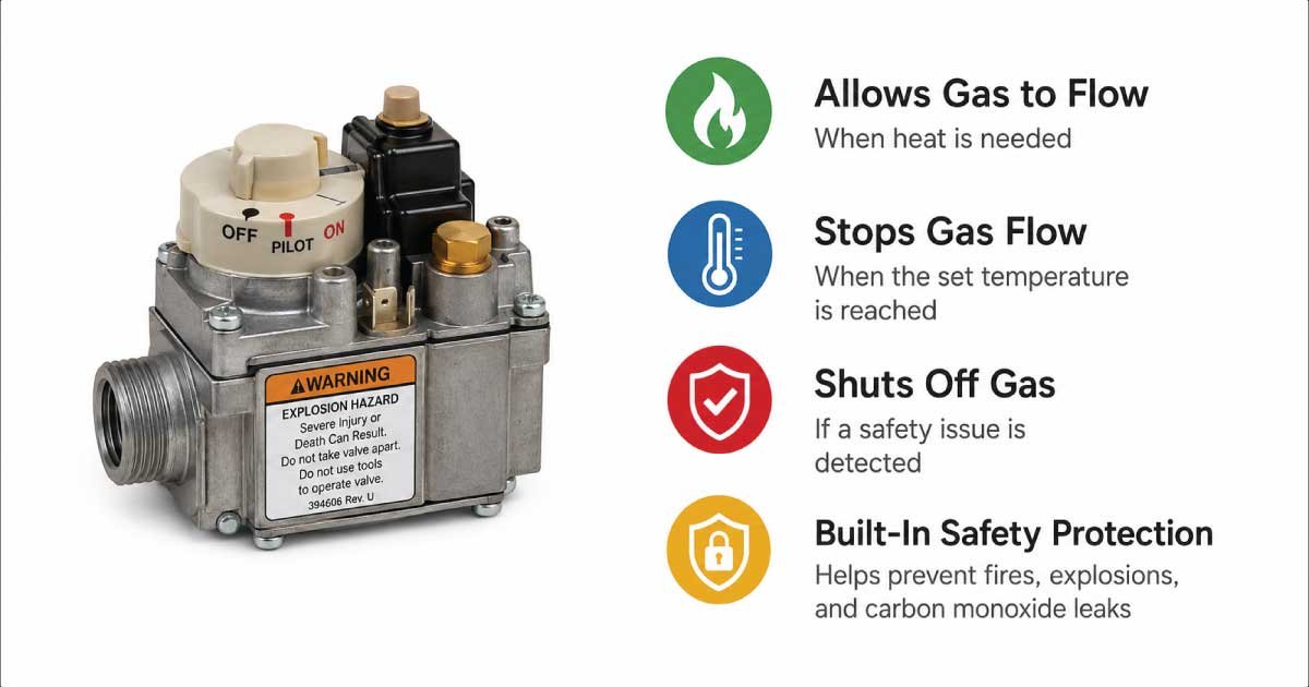 What Is a Water Heater Gas Valve