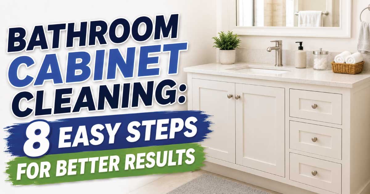 Bathroom Cabinet Cleaning: 8 Easy Steps for Better Results