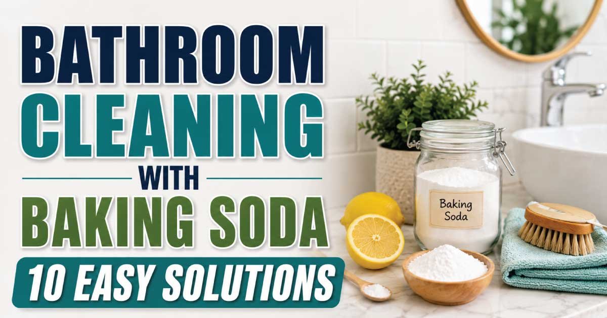 Bathroom Cleaning With Baking Soda: 10 Easy Solutions