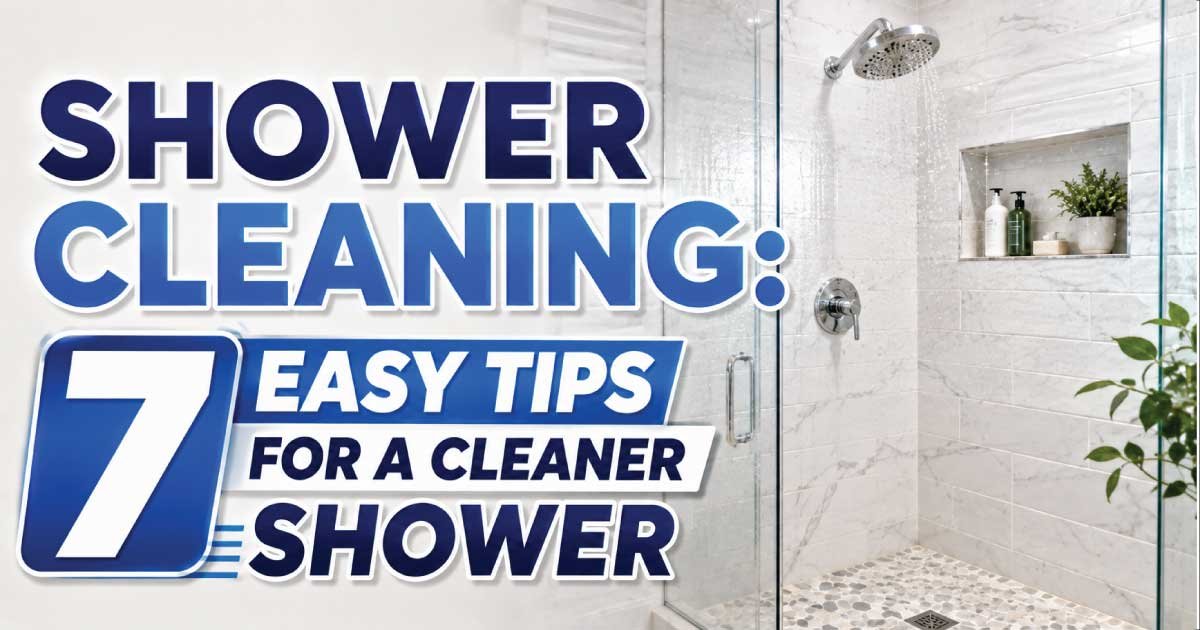 Shower Cleaning: 7 Easy Tips for a Cleaner Shower