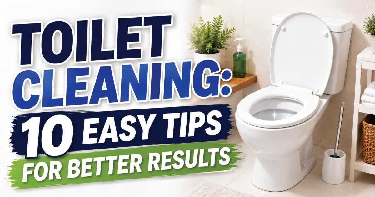 Toilet Cleaning: 10 Easy Tips for Better Results