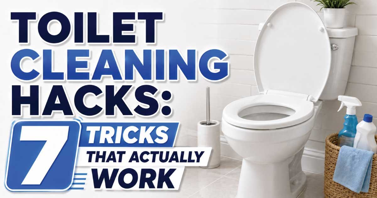 Toilet Cleaning Hacks: 7 Tricks That Actually Work